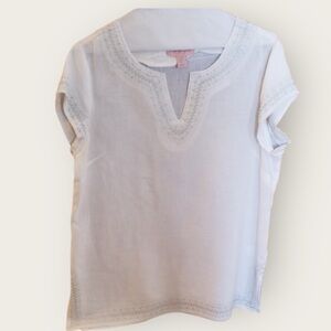 Tunic white linen‎